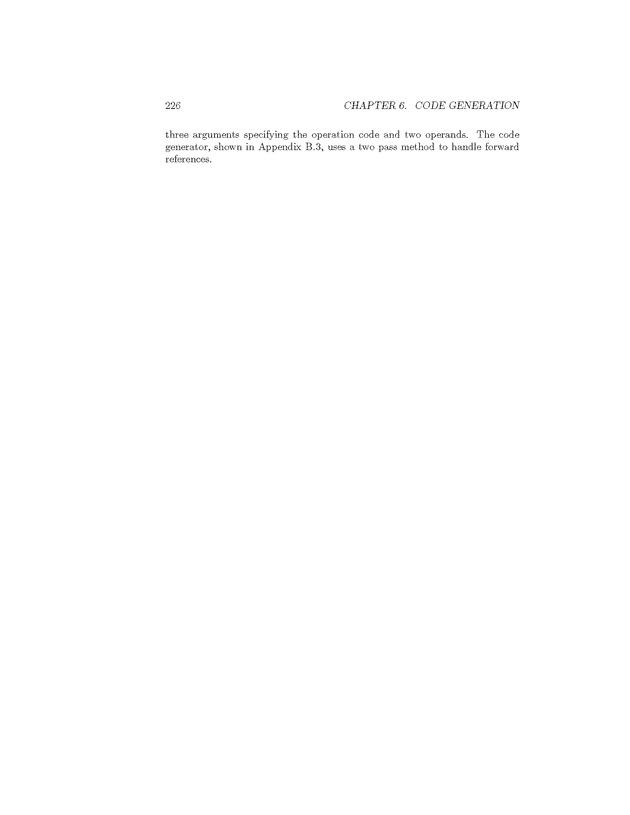 Compiler Design: Theory, Tools, and Examples - Page 226